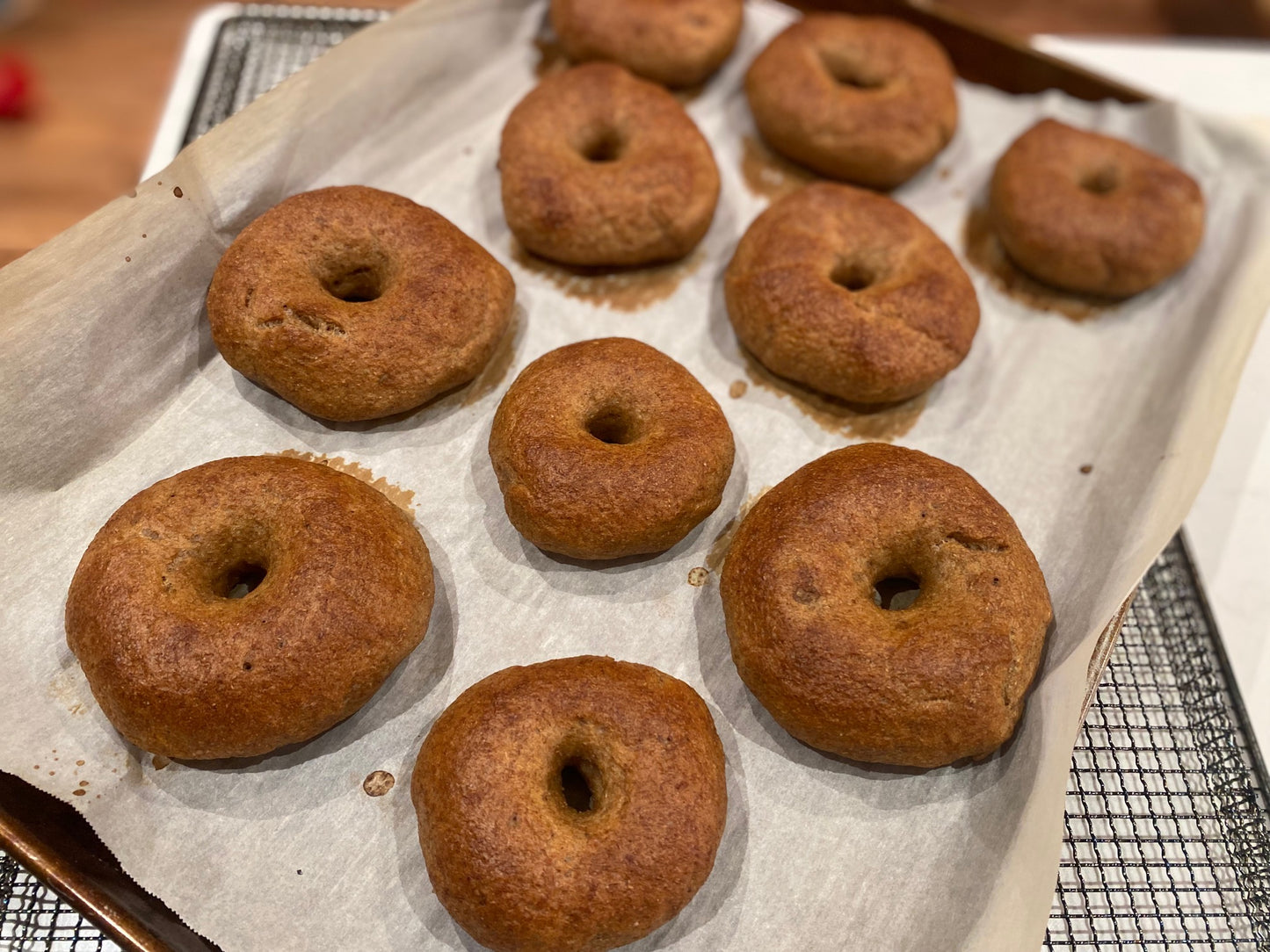 Sourdough Bagels